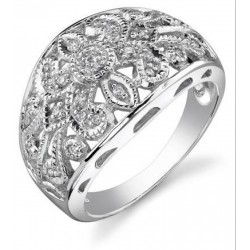 Díszes eljegyzési gyűrű Divat