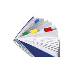 Jelölőcímke 25,4x43,2mm, 50lap, műanyag, 3M 680-1 piros Jelölőcímke 3M