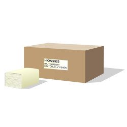 Kéztörlő 2 rétegű V hajtogatású 100% cellulóz 160 lap/csomag 20csomag/karton HKV22523 hófehér Papírtörlők Alpha