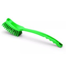 Kefe kézi műanyag hosszú nyéllel 0,5 mm Aricasa/Igeax zöld_1006GM Partvis, seprű, kefe, padozat, porolók Aricasa