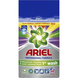 Mosópor 5,5 kg (100 mosás) színes ruhákhoz Ariel Professional Color Mosóporok Ariel