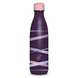 Fémkulacs duplafalú 500ml Ars Una Ribbon-purple (5168) 22 Kulacs, termosz Ars Una