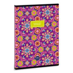 Füzet iskolai A5, 40lap, kockás Ars Una CATALINA (5098) 21 10db/csomag Iskolai füzet Ars Una