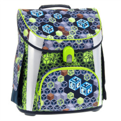 Iskolatáska ergonómiai, fiús, kompalt easy mágneszáras Ars Una GEEK (5065) 21 Gyermektáska, tornazsák Ars Una