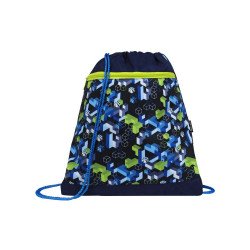 Tornazsák fiús, 336-91, Belmil, Pixel Game 2 Gyermektáska, tornazsák Belmil