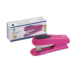 Tűzőgép 20lap, 24/6, Bluering® L0204 pink test Tűzőgép Bluering