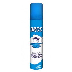 Kullancs- és szúnyogriasztó aeroszol 90 ml Bros Repülő és mászórovarok elleni szerek Bros