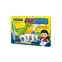 Filctoll fújós készlet Centropen AIRPENS 1500 Dinoszaurusz 5+1 klf. szín Filctoll Centropen