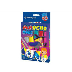 Filctoll fújós készlet Centropen AIRPENS 1549 Magic 5+1 klf. szín Filctoll Centropen