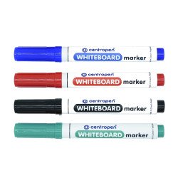 Táblamarker 2,5mm, kerek hegyű, Centropen 8559, 4 klf. szín Táblamarker Centropen