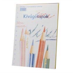 Enyvezetlen kivágóminta A4, Iskolai készségfejlesztő Civis