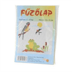 Fűzőlap, 11x16cm, 50lap, sárga,barna,piros,kék,zöld színekben. Iskolai készségfejlesztő Civis