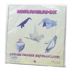 Origami papír 20x20cm, 20 lapos Iskolai készségfejlesztő Civis