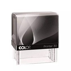 Bélyegző IQ30 Printer Line Colop átlátszó fekete ház/fekete párna Bélyegző és kelléke Colop