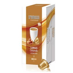 Kávékapszula, Cremesso Lungo Caramello 16 db/doboz Kapszulás kávék Cremesso