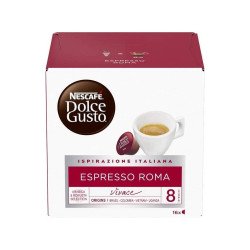 Kávékapszula Nescafé DOLCE GUSTO Espresso Roma 16db/doboz Kapszulás kávék DOLCE GUSTO