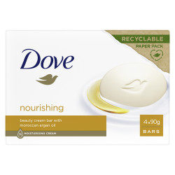 Szappan 4 x 90 g Dove Nourishing Szappanok, folyékony szappanok Dove