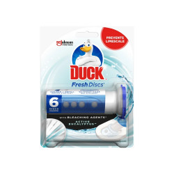 WC öbíltő korong zselés 36 ml Fresh Discs Duck® Eukaliptusz Toalett tisztító, WC illatosító Duck