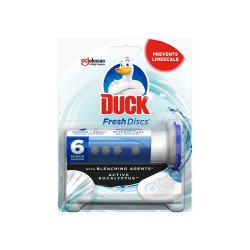 WC öbíltő korong zselés 36 ml Fresh Discs Duck® Eukaliptusz Toalett tisztító, WC illatosító Duck