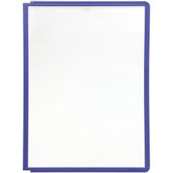 Bemutatótábla panel, A4, 5 db/csomag, Durable Sherpa lila Bemutatótábla, mágneses info keret Durable