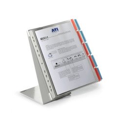 Bemutatótábla tartó, Durable Function TABLE Module 10, szürke Bemutatótábla, mágneses info keret Durable