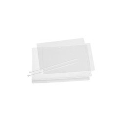 Dokumentum tároló A4, vízálló, kábelkötegelővel, 5 db/csomag, Durable Bemutatótábla, mágneses info keret Durable