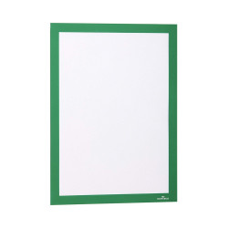 Infókeret A3, XXL csomag, 6 db/csomag, Durable Duraframe® zöld Bemutatótábla, mágneses info keret Durable