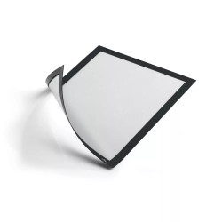 Infókeret A4, Durable Duraframe® Magnetic fekete Bemutatótábla, mágneses info keret Durable