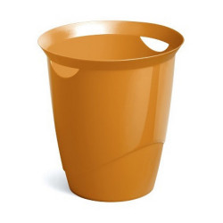 Papírkosár 16l, Durable Trend, narancssárga Papírkosár, szemetes Durable