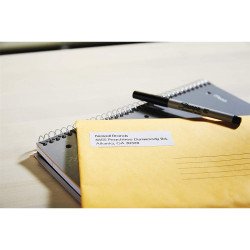 Etikett Dymo LW nyomtatóhoz 25x54mm 500 db etikett/doboz Original fehér Nyomtató és feliratozó gép, kellékek Dymo