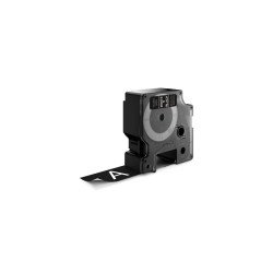 Feliratozógép szalag Dymo D1 S0721010/53721 24mmx7m, ORIGINAL, fehér/fekete Nyomtató és feliratozó gép, kellékek Dymo