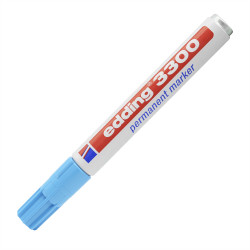 Alkoholos marker 1-5mm, vágott Edding 3300 kék Permanent marker EDDING