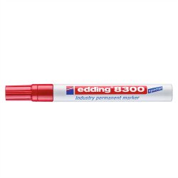 Alkoholos permanent marker 8300 ipari Edding piros Permanent marker EDDING