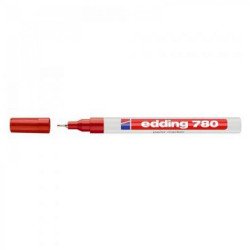 Lakkmarker 0,8mm, kerek Edding 780 piros Lakkmarker EDDING