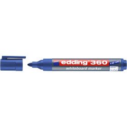 Táblamarker 1,5-3mm, kerek Edding 360 kék Táblamarker EDDING
