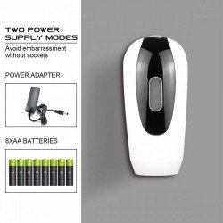 Adagoló szenzoros folyékony szappanhoz és kézfertőtlenítő gélhez 1 liter műanyag SD04 fehér/fekete Adagolók, tárolók, készülékek Egyéb