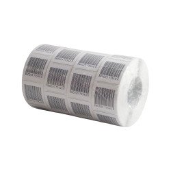 Etikett címke áruvédelmi (RF címke) álvonalkóddal 40x40mm, tekercses 1000 címke/tekercs Etikett - címke Egyéb