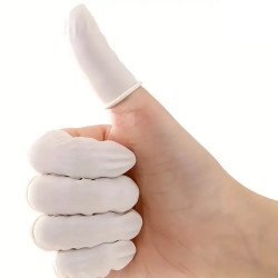 Gumiujj latex púdermentes 100 db/doboz fehér Gumiujj Egyéb