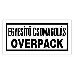 Információs címke, papír Egyesítő csomagolás 5cmx10cm 300db/tekercs Etikett - címke Egyéb