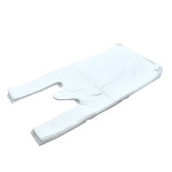 Ingvállas táska 190 x 400 mm 500 db/csomag fehér Zacskó, tasak, táska Egyéb