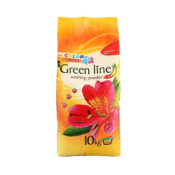 Mosópor 10 kg zsákos színes ruhákhoz Green Line Mosóporok Egyéb