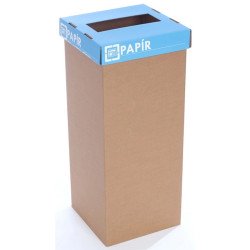 Szemetes kuka 53 literes papír szelektív Office Papírkosár, szemetes Egyéb