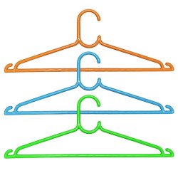 Vállfa műanyag 1 db Háztartási eszközök Egyéb