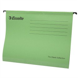 Függőmappa A4, karton Esselte Classic 90318 zöld Függőmappa Esselte