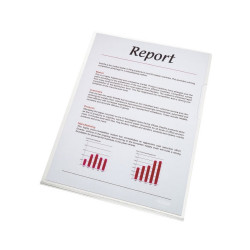 Genotherm `L` A4, 150 micron víztiszta felület Esselte Luxus L genotherm Esselte