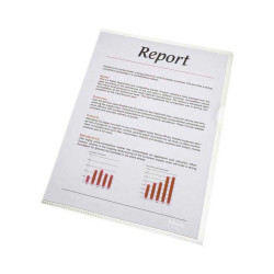 Genotherm `L` A4, 85 micron narancsos Esselte Standard 100 db/csomag, L genotherm Esselte