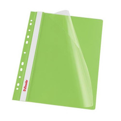 Gyorsfűző lefűzhető A4, PP 10 db/csomag, Esselte Vivida zöld Gyorsfűző műanyag Esselte