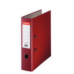 Iratrendező A4, 7,5cm, élvédő sínnel, 11276 Esselte Economy bordó Iratrendező Esselte