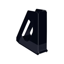 Iratpapucs 6,8cm, műanyag, Esselte Europost Vivida fekete Iratpapucs Esselte