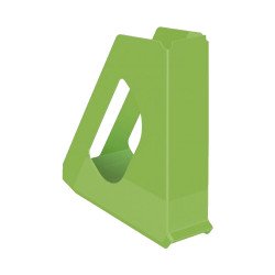 Iratpapucs 6,8cm, műanyag, Esselte Europost Vivida zöld Iratpapucs Esselte